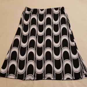New York & Company Marbled Skirt
